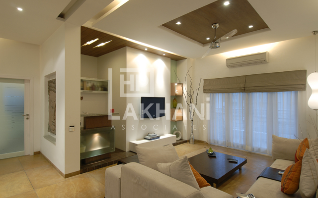 Interior Design of Hall in House