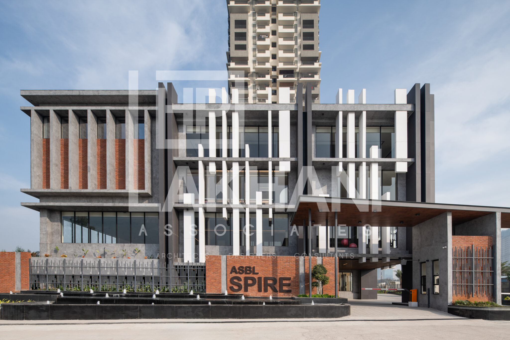 ASBL Spire -CLUB HOUSE - ELEVATION & INTERIORS